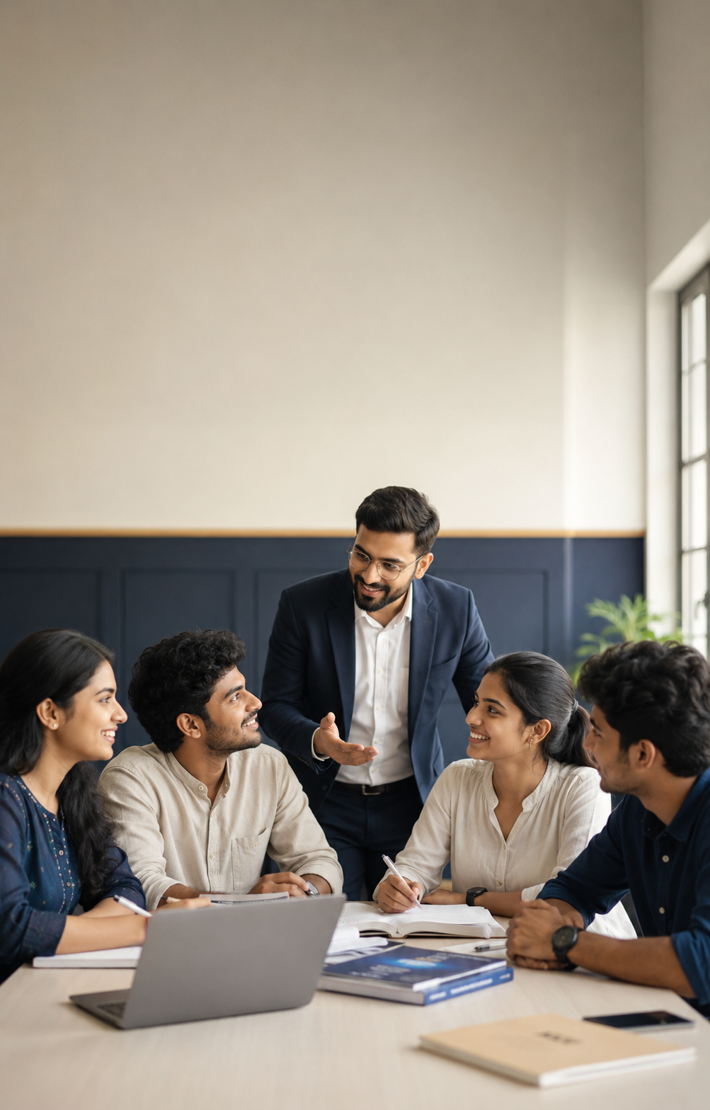 Mind Influencer | MIAFL students receiving expert coaching